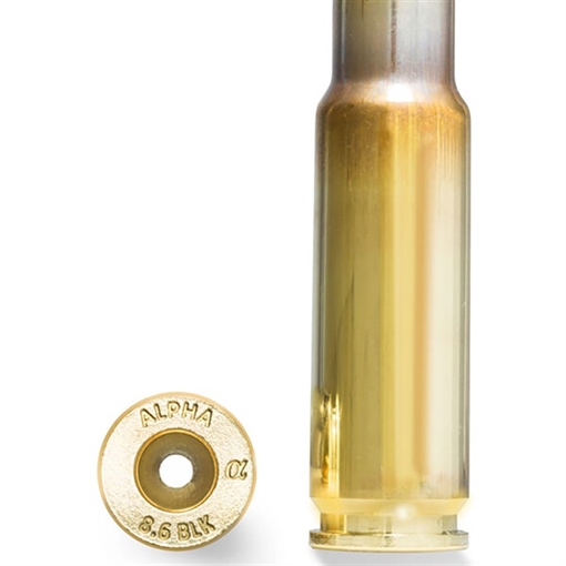 Picture of Alpha Munitions 8.6 BLACKOUT RIFLE BRASS 100/BOX AM86BLK