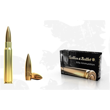 Picture of Sellier & Bellot 8X57MM JS MAUSER 196GR FULL METAL JACKET 20/BOX SB857JSA