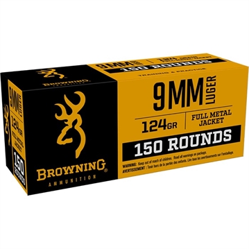 Picture of 9MM LUGER FULL METAL JACKET HANDGUN AMMO B191800095 -
