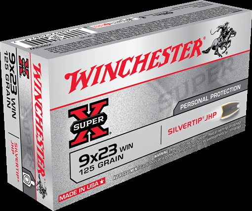 Picture of 9X23 WIN 125GR SILVERTIP JHP 50RDS X923W