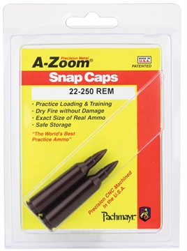 Picture of A-ZOOM METAL SNAP CAP .22-250 REMINGTON 2-PACK 12254