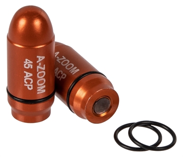 Picture of A-Zoom Strikercaps, Snap Caps, Orange, 45 ACP, 2/Pk 17104