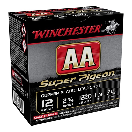 Picture of AA 12 GAUGE 2-3/4'' 1-1/4oz #7.5 SHOT SHOTGUN AMMO 105004141 -