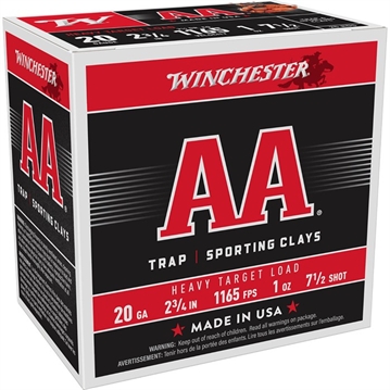 Picture of AA HEAVY TARGET 20 GAUGE SHOTGUN AMMO 105054097 -