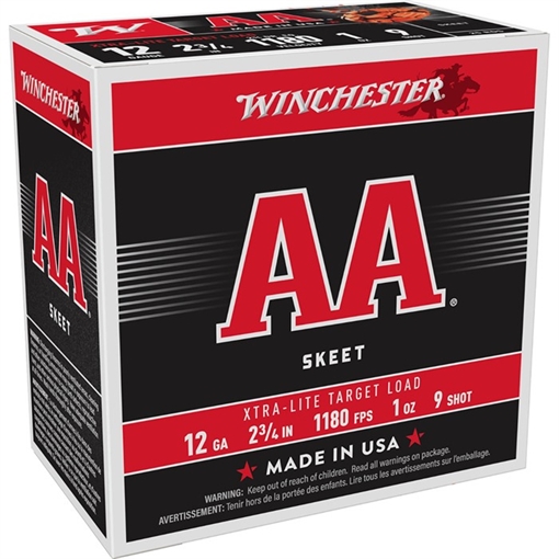 Picture of AA XTRA-LITE 12 GAUGE 2-3/4'' #9 SHOT SHOTGUN AMMO 105054106 -