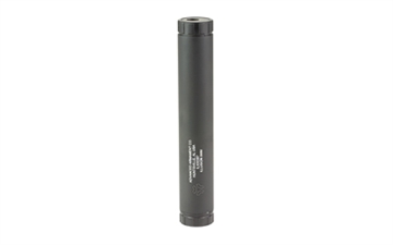 Picture of Advanced Armament Corp ILLUSION 9, Suppressor, 9MM, 17-4 Stainless Steel, Anodized Finish, Black, Direct Thread, 1.25" Diameter, Does Not Include Piston 64114