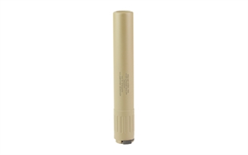 Picture of Advanced Armament Corp ML13-SD, Suppressor, 300 Winchester Magnum, Titanium Construction, Cerakote Finish, Flat Dark Earth, 90T Taper Mount Compatible, 1.5" Diameter, No Mount Included 65008