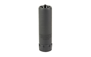 Picture of Advanced Armament Corp Ranger 5 Mini, Suppressor, 6MM, 718 Inconel, Cerakote Finish, Black, Direct Thread 1/2x28, 1.5" Diameter 65042