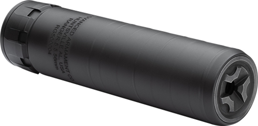 Picture of AAC RANGER 5 MINI SILENCER 5.56 1/2-28 DT BLACK CERAKOTE 65042