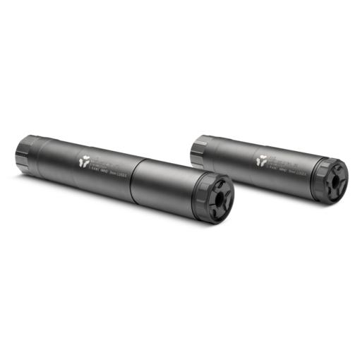 Picture of Advanced Armament Corp Ti-Rant 9M-HD, Modular Suppressor, 9mm, Grade 9 Titanium, PVD Finish, Black, 1.4" Diameter, Does Not Include Piston 65000
