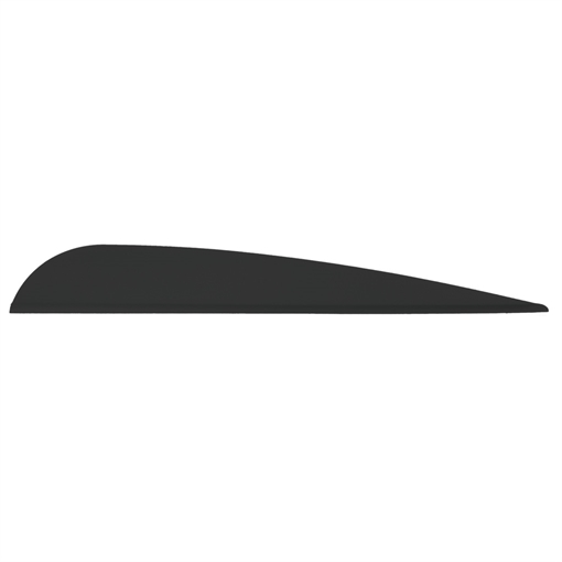 Picture of Arizona Archery Enterprises AAE Elite Plastifletch Vanes Black 3.875 in. 100 pk. EPA40BK100