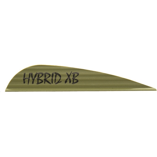 Picture of Arizona Archery Enterprises AAE Hybrid 16 Vanes OD Green 1.7 in. 100 pk. HY16ODG100
