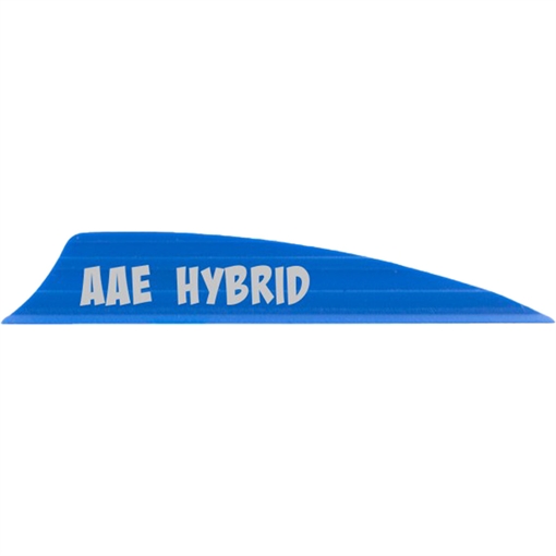 Picture of AAE AAE Hybrid 2.0 Shield Cut Vanes Blue 50 pk. HY20BL50