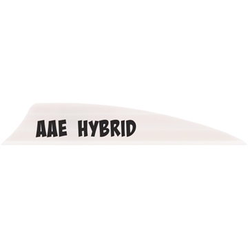 Show details for AAE AAE Hybrid 2.0 Shield Cut Vanes White 50 pk. HY20WH50 Picture of AAE AAE Hybrid 2.0 Shield Cut Vanes White 50 pk. HY20WH50