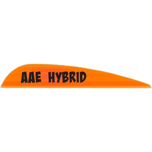 Picture of AAE AAE Hybrid 23 Vanes Fire Orange 50 pk. HY23FO50