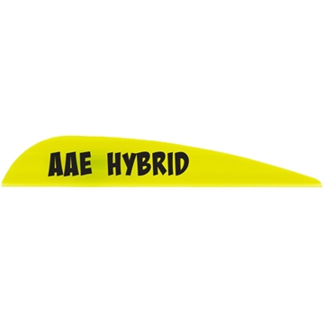 Show details for AAE AAE Hybrid 23 Vanes Yellow 50 pk. HY23YE50 Picture of AAE AAE Hybrid 23 Vanes Yellow 50 pk. HY23YE50