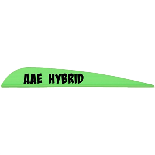 Picture of AAE AAE Hybrid 40 Vanes Bright Green 50 pk. HY40BG50