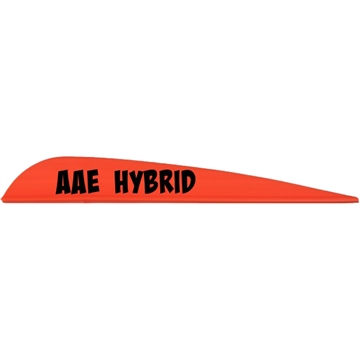 Picture of AAE AAE Hybrid 40 Vanes Fire Orange 50 pk. HY40FO50