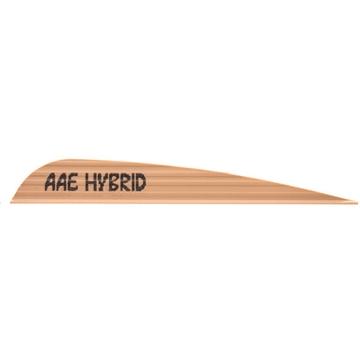 Picture of Arizona Archery Enterprises AAE Hybrid 40 Vanes Sand 3.8 in. 100 pk. HY40SD100