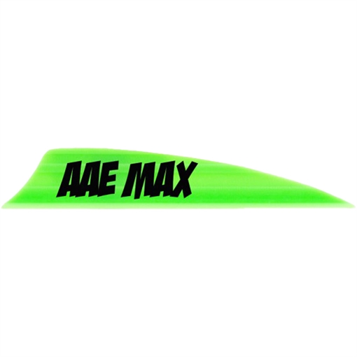 Picture of AAE AAE Max 2.0 Shield Cut Vanes Bright Green 50 pk. PMA20BG50