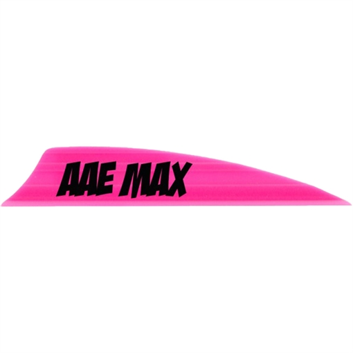 Picture of AAE AAE Max 2.0 Shield Cut Vanes Hot Pink 50 pk. PMA20HP50