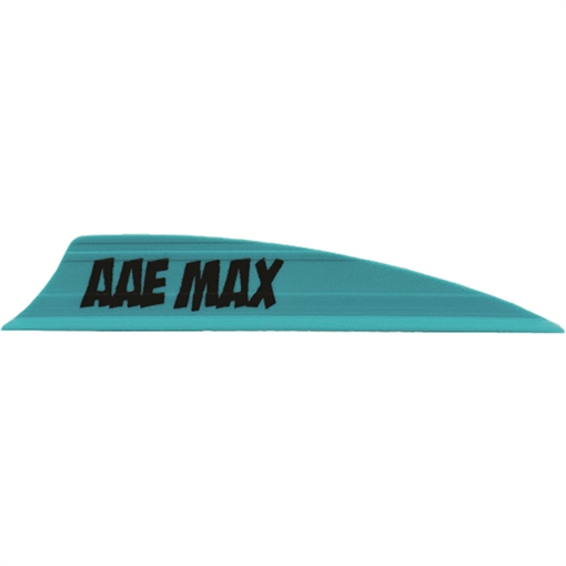 Picture of AAE AAE Max 2.0 Shield Cut Vanes Teal 50 pk. PMA20TL50