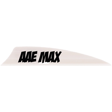 Picture of AAE AAE Max 2.0 Shield Cut Vanes White 50 pk. PMA20WH50