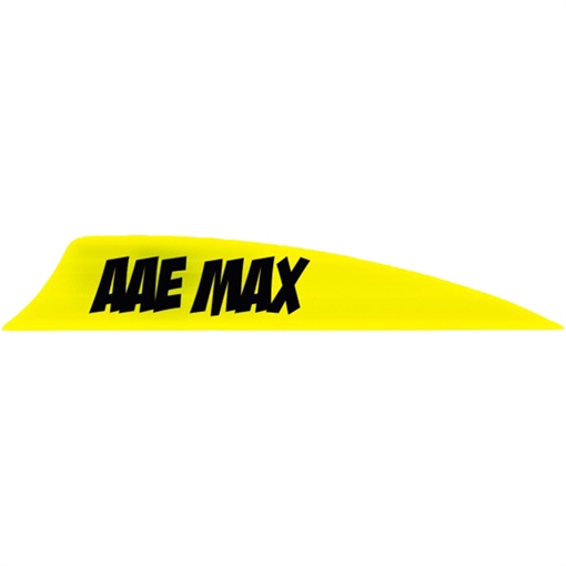 Picture of AAE AAE Max 2.0 Shield Cut Vanes Yellow 50 pk. PMA20YE50