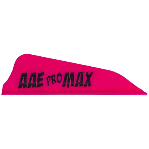 Picture of Arizona Archery Enterprises AAE Pro Max Vanes Hot Pink 1.7 in. 100 pk. PMHAHP100 096881303057