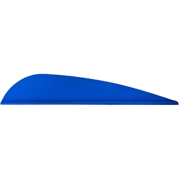 Picture of Arizona Archery Enterprises AAE Trad Vanes Blue 3 in. 50 pk. TRAD26BL50