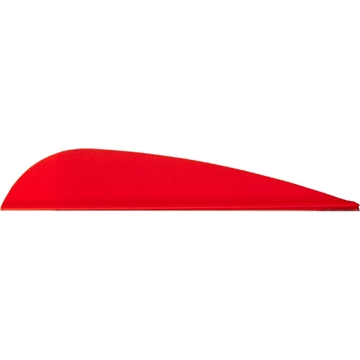 Picture of Arizona Archery Enterprises AAE Trad Vanes Fire Orange 3 in. 50 pk. TRAD26FO50