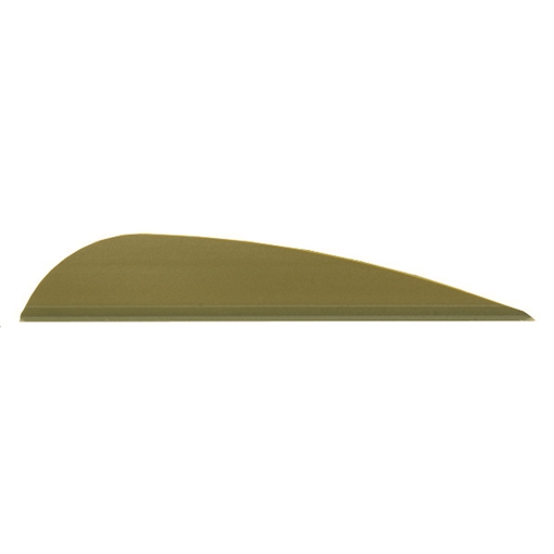 Picture of Arizona Archery Enterprises AAE Trad Vanes OD Green 3 in. 50 pk. TRAD26ODG50