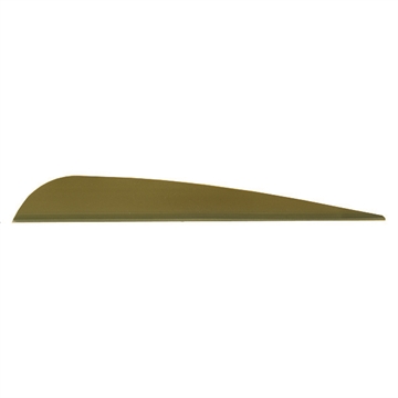 Picture of AAE Trad Vanes OD Green 5 in. 50 pk. TRAD50ODG50