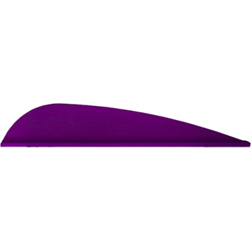 Picture of Arizona Archery Enterprises AAE Trad Vanes Purple 3 in. 50 pk. TRAD26PR50