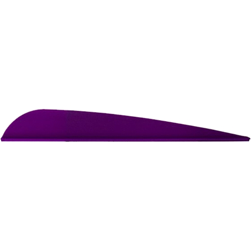Picture of Arizona Archery Enterprises AAE Trad Vanes Purple 4 in. 50 pk. TRAD40PR50