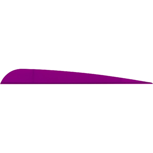 Picture of Arizona Archery Enterprises AAE Trad Vanes Purple 5 in. 50 pk. TRAD50PR50