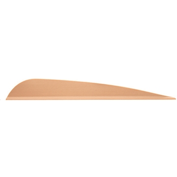 Picture of Arizona Archery Enterprises AAE Trad Vanes Sand 4 in. 50 pk. TRAD40SD50
