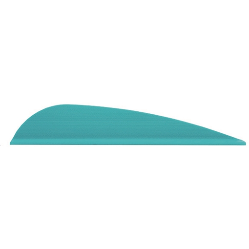 Picture of Arizona Archery Enterprises AAE Trad Vanes Teal 3 in. 50 pk. TRAD26TL50