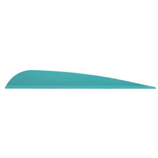 Picture of Arizona Archery Enterprises AAE Trad Vanes Teal 4 in. 50 pk. TRAD40TL50