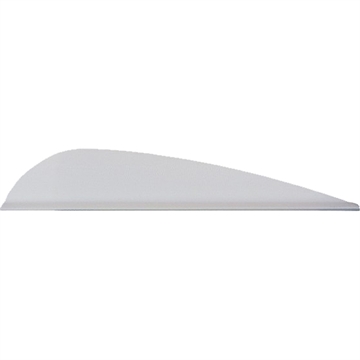 Picture of Arizona Archery Enterprises AAE Trad Vanes White 3 in. 50 pk. TRAD26WH50