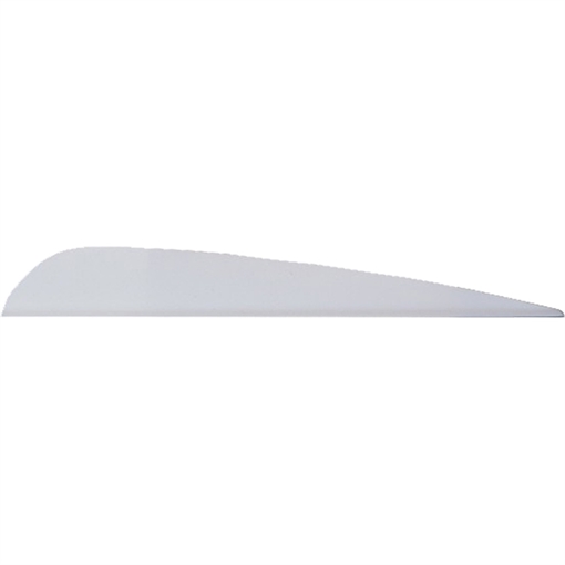 Picture of Arizona Archery Enterprises AAE Trad Vanes White 4 in. 50 pk. TRAD40WH50