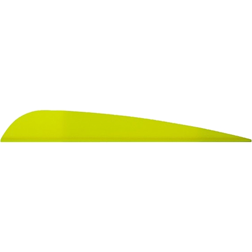 Picture of Arizona Archery Enterprises AAE Trad Vanes Yellow 4 in. 50 pk. TRAD40YE50