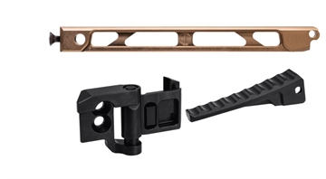 Picture of JMac Customs Tan AB-9 with Folding Buttplate and JMac 1913 Folding Mech AB-9-T+AB-FB+FM-SM-1913