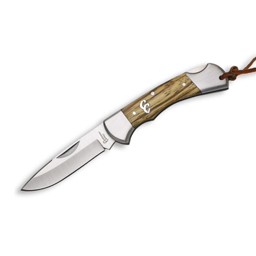 Picture of ABKT Cattleman Lockback Sagebrush Folding Knife 3" Drop Point Blade Zebra Wood CC0092ZW