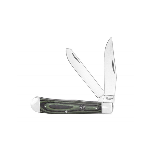 Picture of ABKT Cattleman Trapper Cowhand Knife 2 Blades Green CC0002GGN