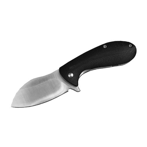 Picture of ABKT Elite BB Grunt Folding Knife 2-3/4" Drop Point Blade Black AB048