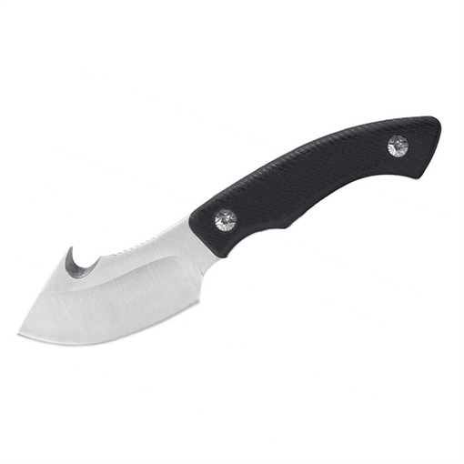 Picture of ABKT Elite Grunt Fixed Knife 3" Guthook Blade Black AB1002