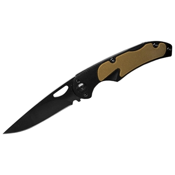 Picture of ABKT Elite Mark II Lockback Folding Knife 2-1/2" Drop Point Blade Tan AB062T