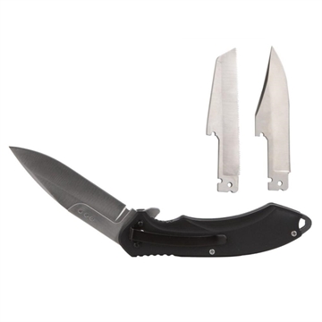 Picture of ABKT Elite Switch Folder Knife 4-1/4" Blades Black AB1032B