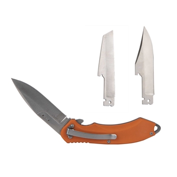 Picture of ABKT Elite Switch Folder Knife 4-1/4" Blades Orange AB1032H